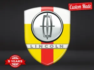 Lincoln Decalcomanie Auto su Misura Lusso Regolabili Minimali